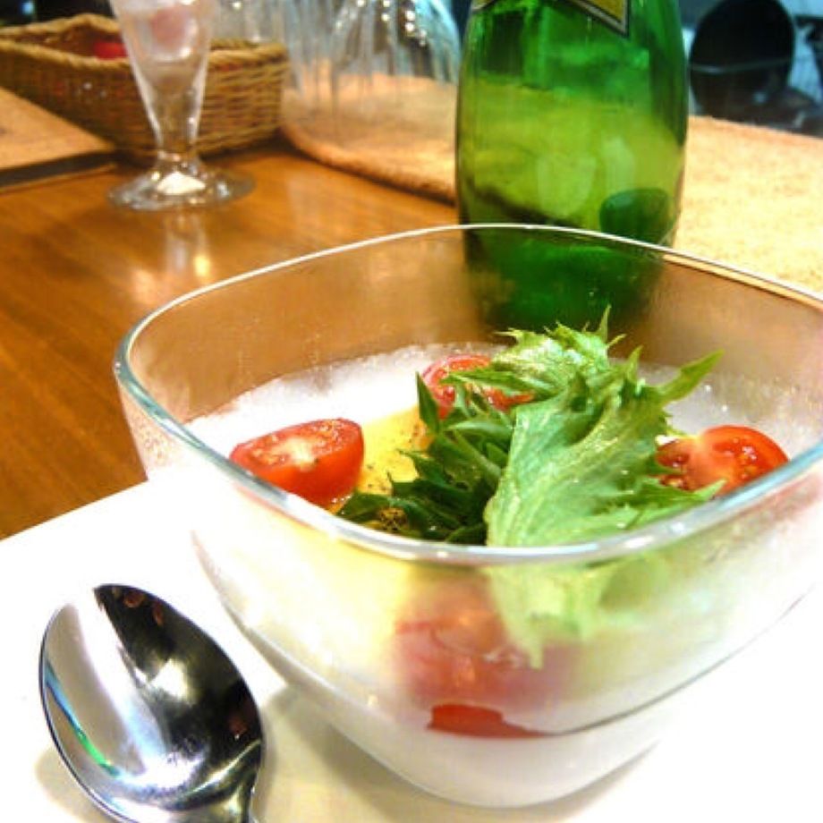 【前菜】SojaCottaーソジャコッタ（680円）