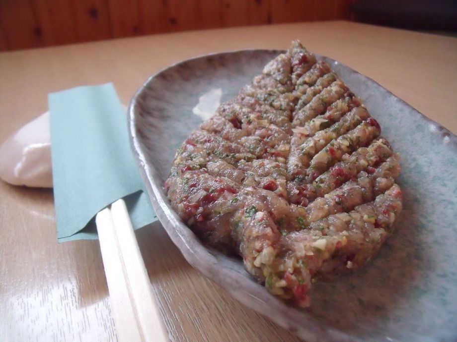 なめろう（980円）