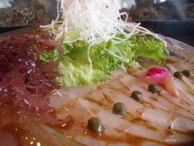 地魚のカルパッチョ