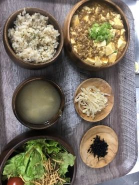 大豆麻婆豆腐定食