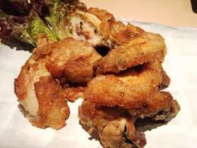 新潟 鶏半羽揚げ