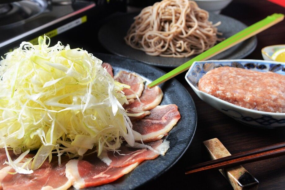 名物「鴨しゃぶ」