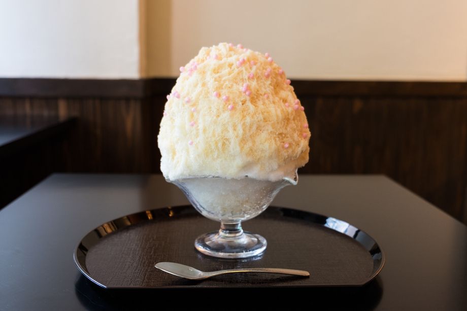 かき氷　練乳（900円（税込））