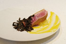 鴨のロティ　能登自然米のお焦げとともに