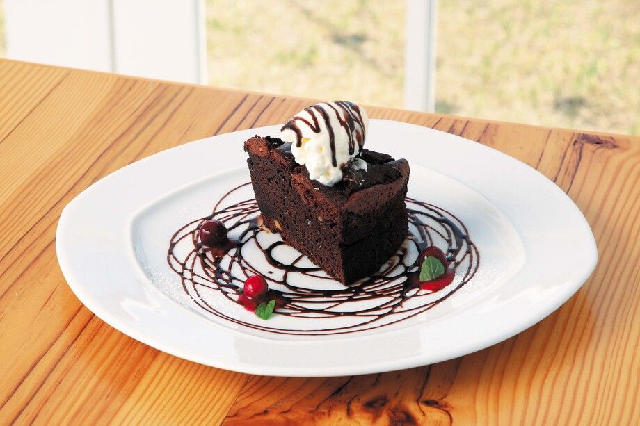 自家製ブルックリンショコラケーキ