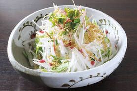 じゃこと大根の梅サラダ