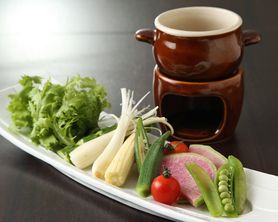 蕎麦味噌のバーニャカウダ