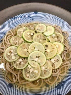 冷やしすだちそば