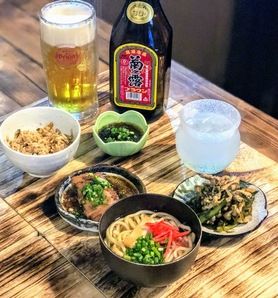 予約不要で飲み放題！沖縄そば満喫コース 2500円 1時間飲み放題付き