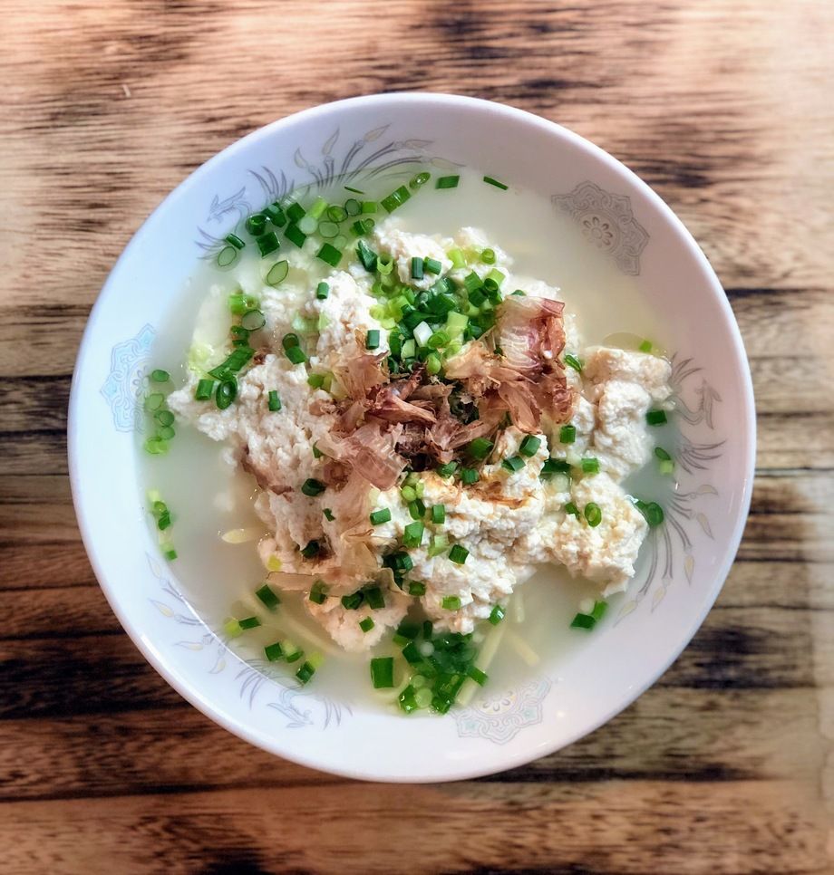 沖縄天然にがりを使用！ゆし豆腐そば	