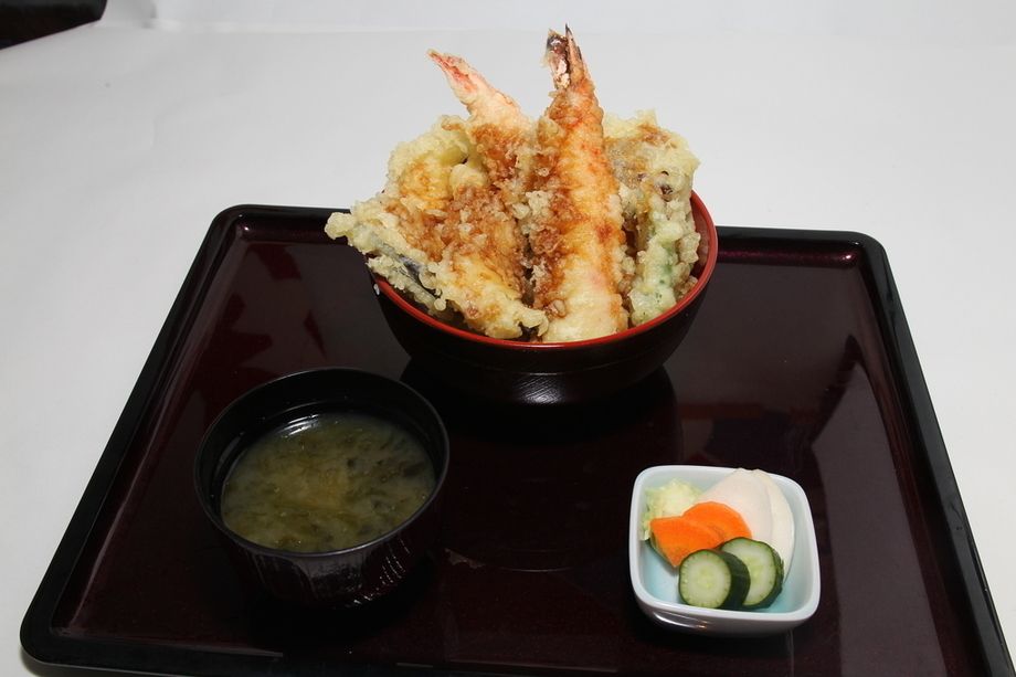海鮮天丼（１２８０円）