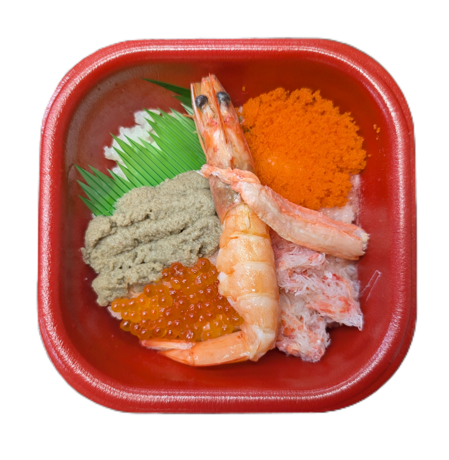 オホーツク丼（並盛680円（税込）～）