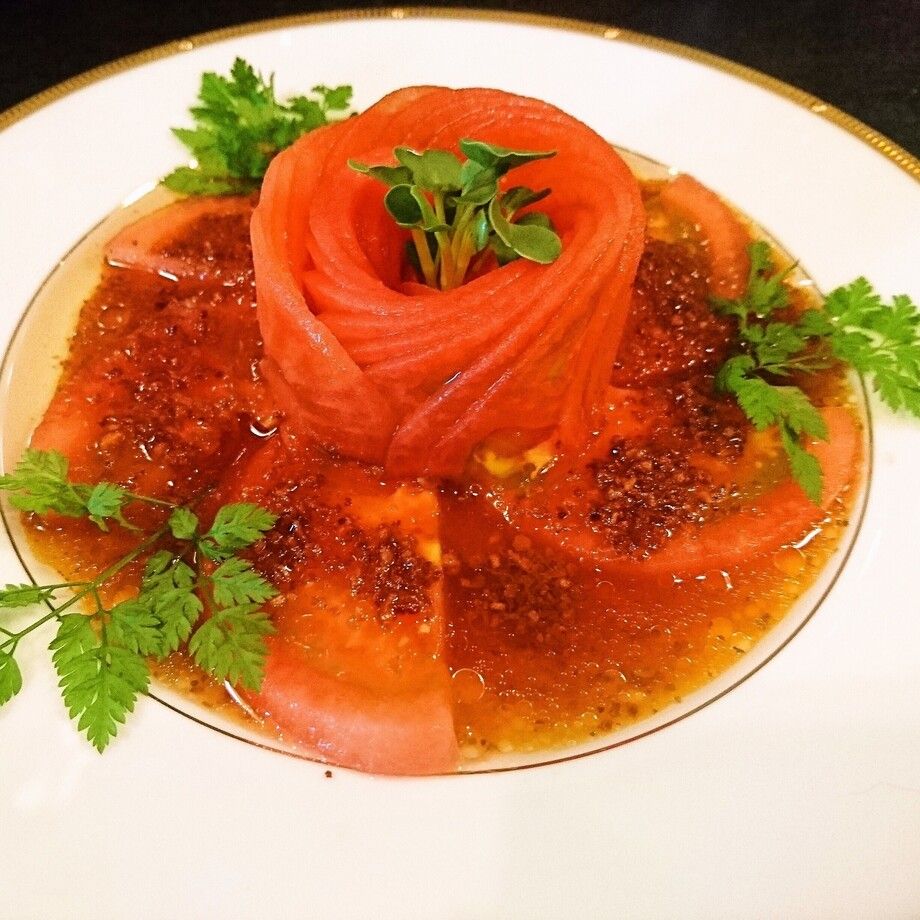 まめぜんトマトサラダ（850円(税別)）