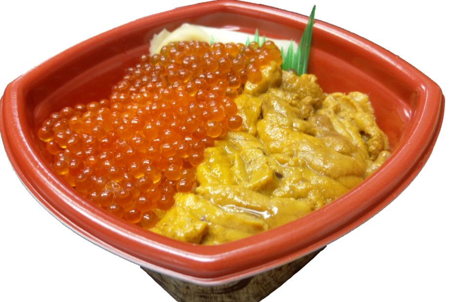 贅沢うにいくら丼（税込価格1980円）