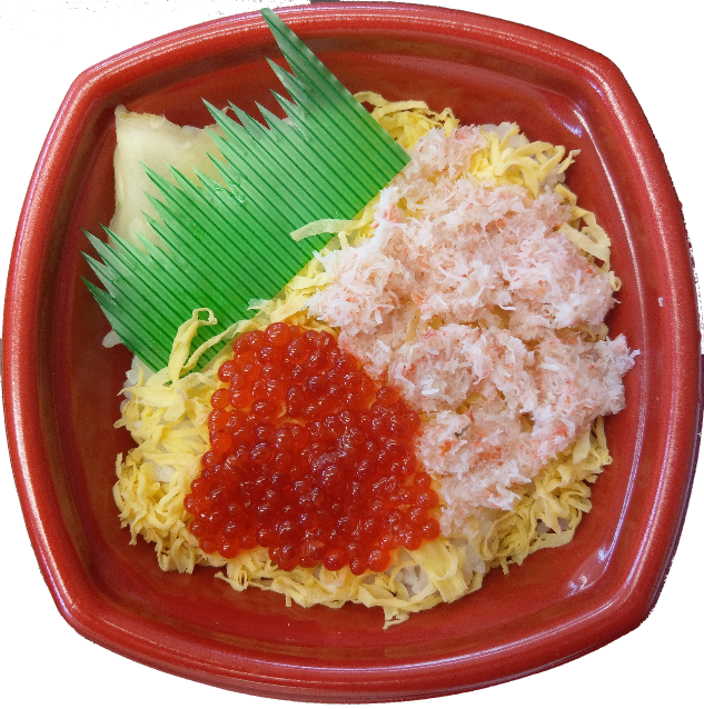 カニいくら丼（並盛780円～(税込））