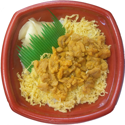 うに丼（並盛980円～(税込））