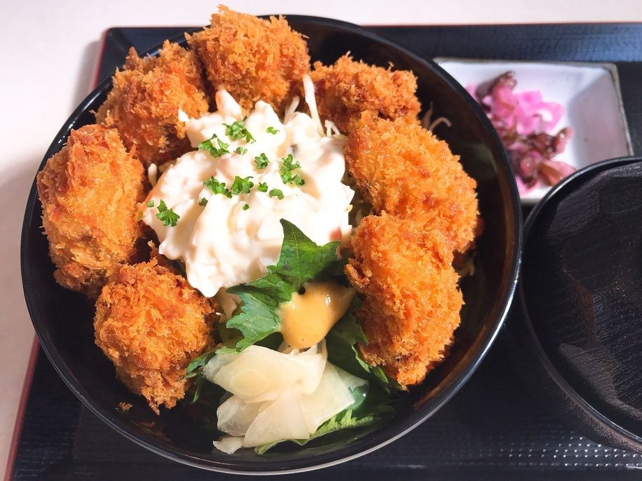 牡蛎フライ丼