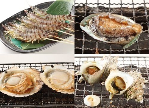 海鮮焼き各種