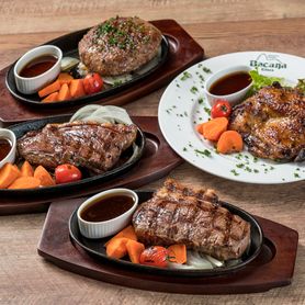 平日ランチステーキ（牧草牛）＋サラダビュッフェ