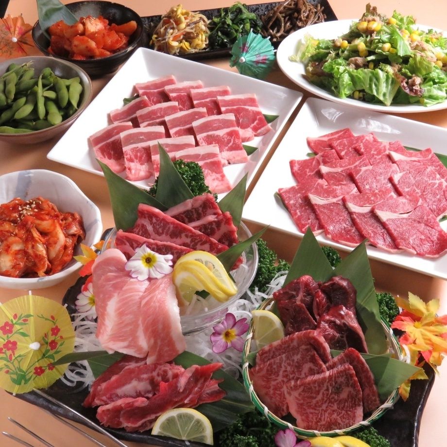 和牛や特撰牛、お寿司も食べ放題【スペシャル】全110品90分食べ放題＆飲み放題コース（4680円（税抜））