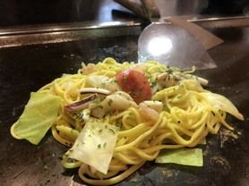 海鮮塩明太やきそば～バターのせ～