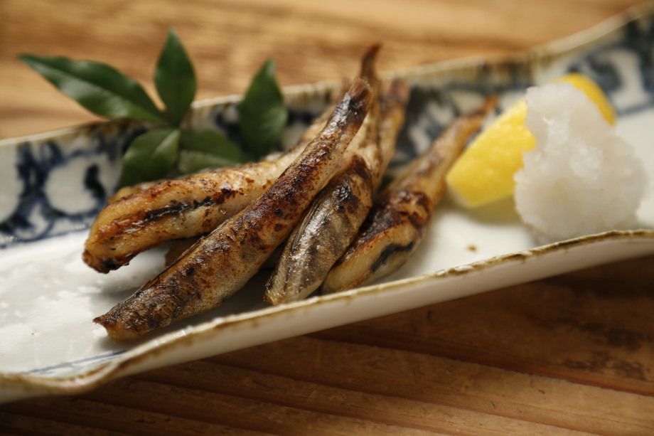 めひかり焼き（680円）