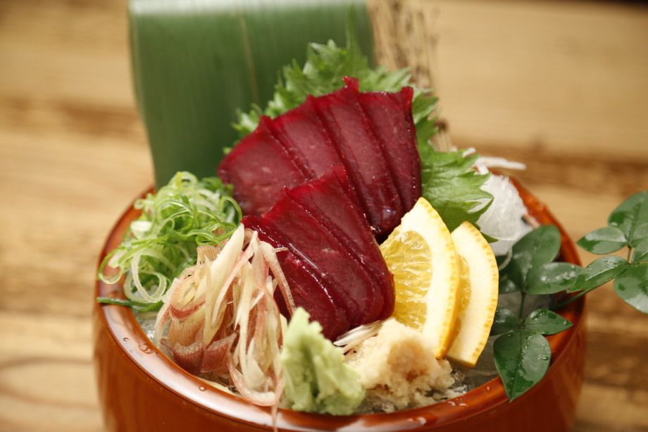 くじらのルイベ（780円）