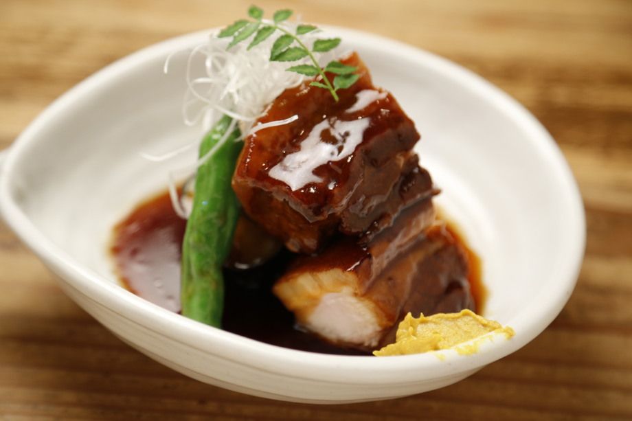 四万十米豚の角煮（780円）