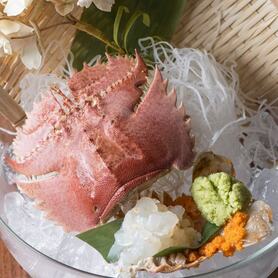 うちわ海老の刺身