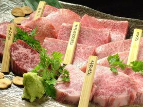  極上和牛盛合せ　５種ｘ４切れ