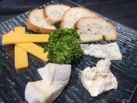 チーズの盛り合わせ