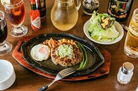 ねぎ塩だれハンバーグ