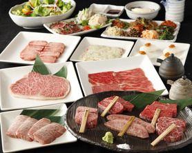 【粋-いき-コース】全10品 A5黒毛和牛を五感で楽しむコース　飲み放題2時間付