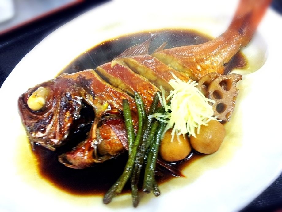 金目鯛姿煮定食