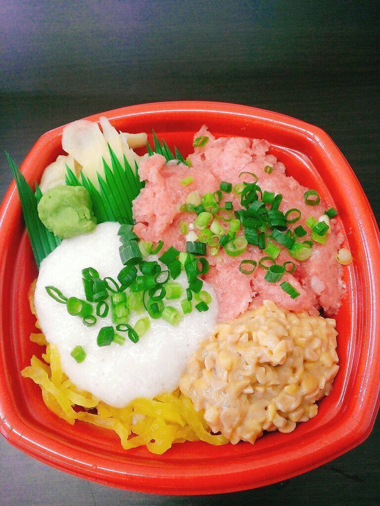 ネギとろろ納豆丼（並盛680円（税込）～）