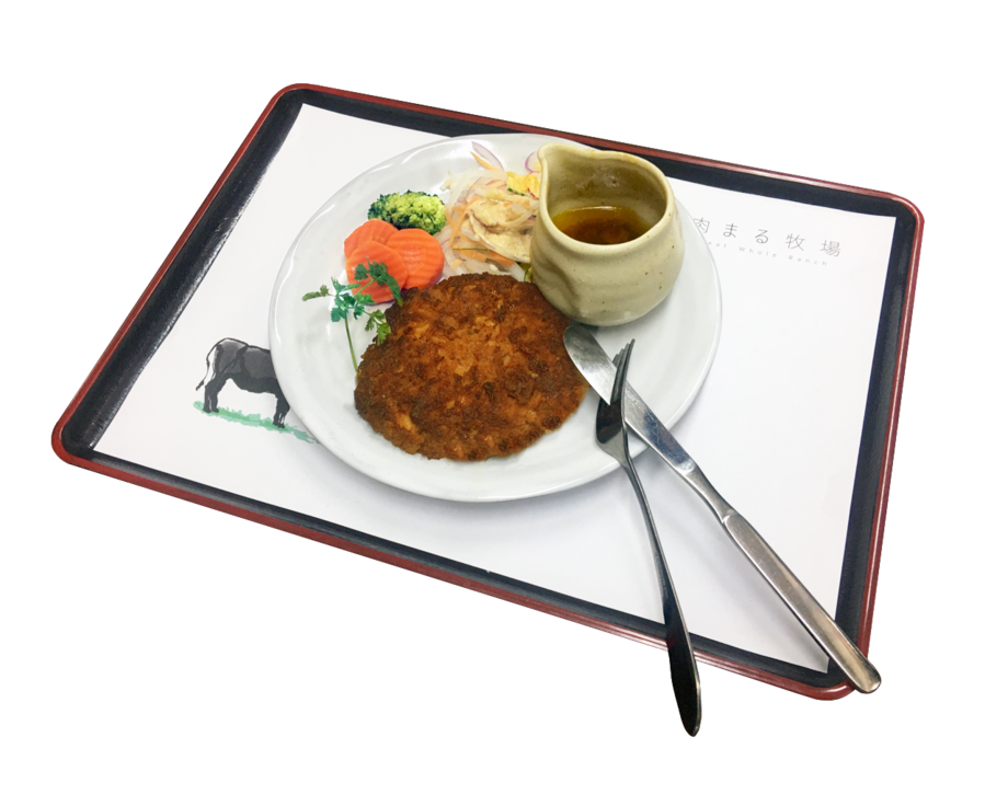 肉汁溢れる和牛100％、、、ハンバーグ（1150円（税抜）／200㌘　1495円（税抜）／300㌘　1794円（税抜）／400㌘）