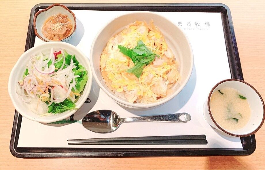 総州古白鶏を使用した親子丼（単品orSet）（単品 650円（税抜）　Set 850（税抜））