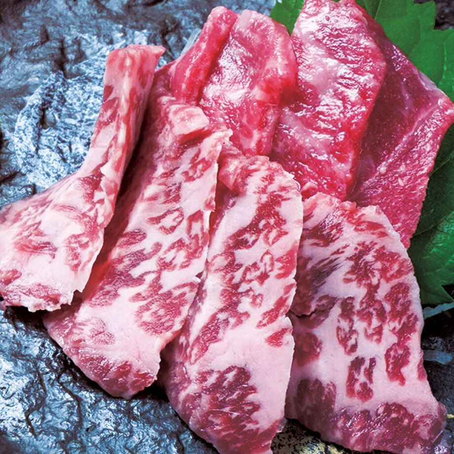 厳選　炙り和牛サーロイン刺し（1500円（税抜））