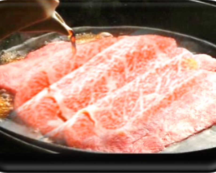 肉まる風　溶岩焼すきやき（980円（税抜））