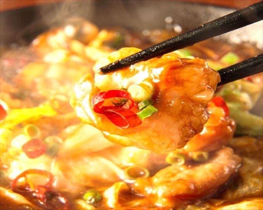 絶対やみつき、、、和牛もつ旨辛焼（980円（税抜））