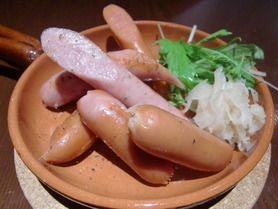 3種のソーセージグリル