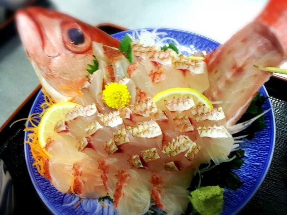 尾長鯛姿造り