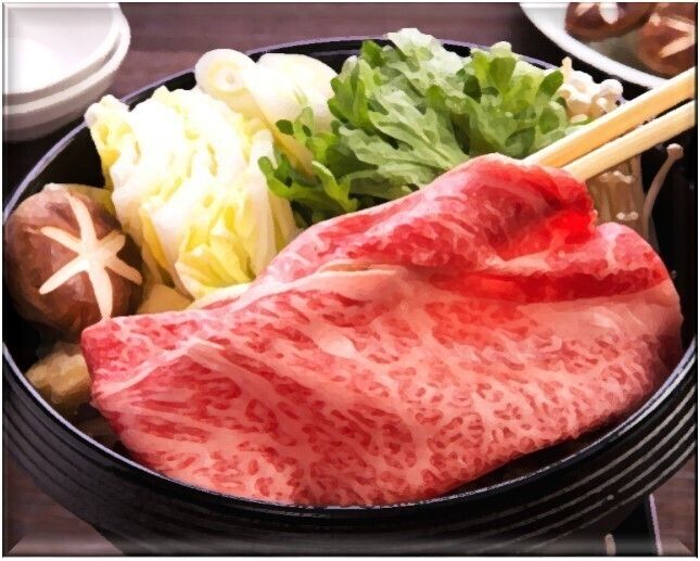 厳選和牛サーロインを使用♪また食べたくなる『すき焼き鍋満足コース』　７品＋150分飲み放題付（5000円(税込））