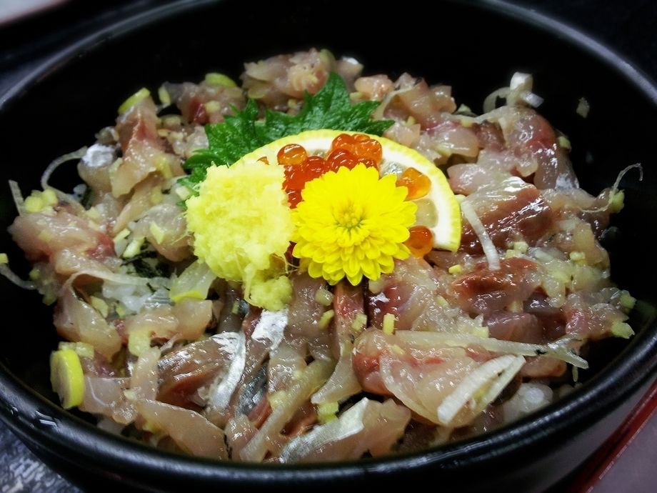 鯵丼