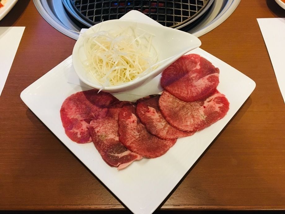 タンの白髪ねぎ巻き（450）