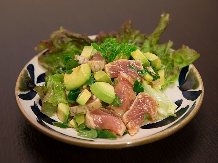 アマモリサラダ（アボカド・マグロ・モリンガ）（ディナー）