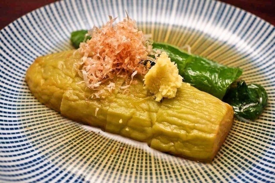 茄子の揚げびたし