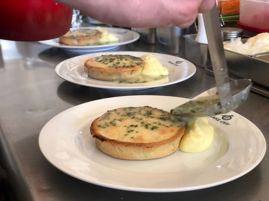 パイ＆マッシュ（920円）