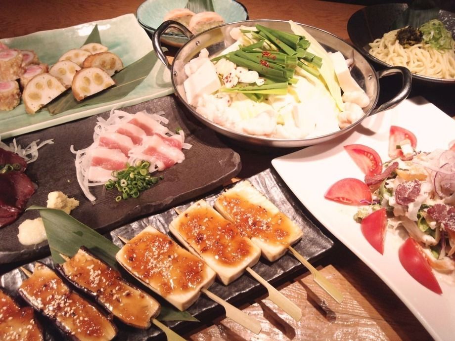 みこと自慢の三本柱の入ったプラン！！　くまもとの赤コース　飲み放題最大３ｈ付き（4300円）