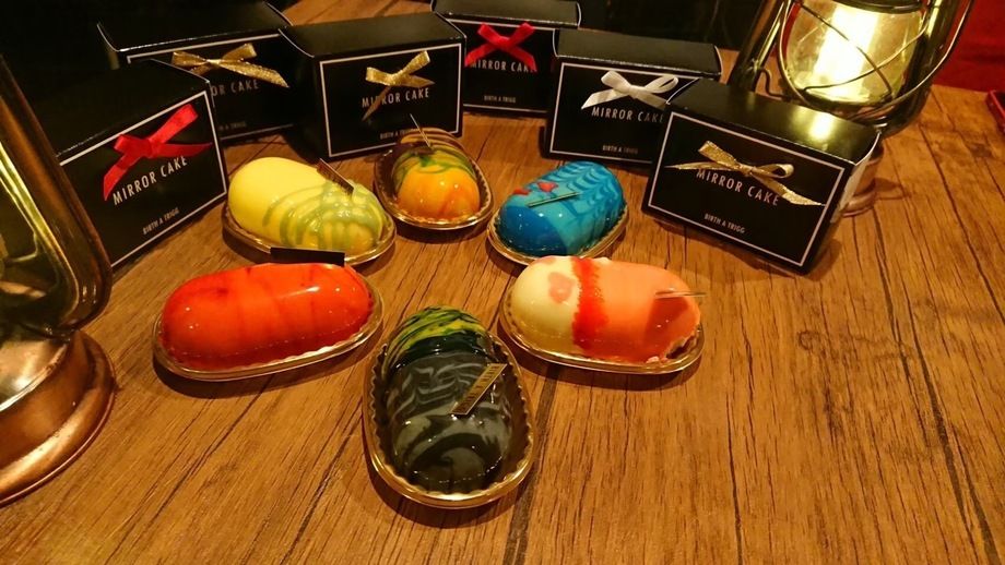 本日のミラーケーキ